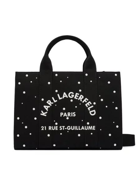 KARL LAGERFELD Torbica crna