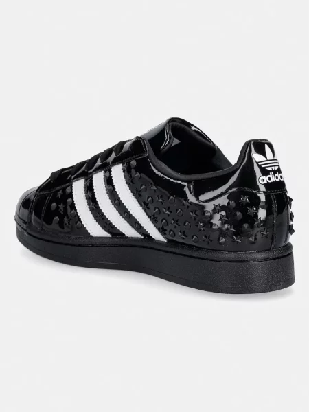 Adidas Originals Superstar II sneakersy skórzane czarne