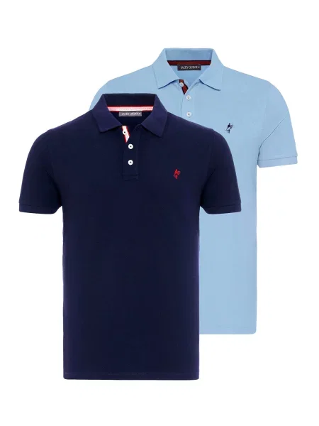 Jacey Quinn Tričko modrá / krvavo červená