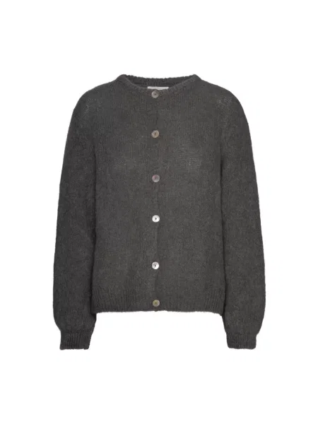 Kardigan American Dreams z alpaki szary