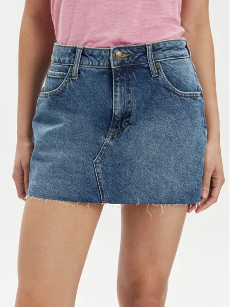 Lee Джинсова спідниця Голубий