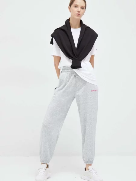 Pulover Puma s kapuco črna