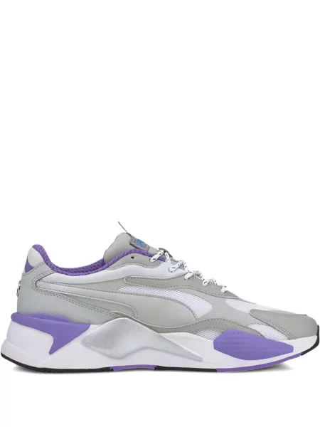 Sneakerși Puma argintiu