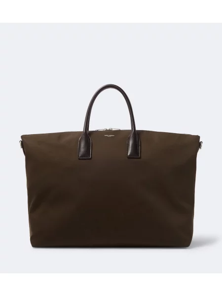 Geantă Saint Laurent din piele maro