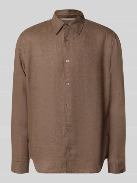 Koszula o kroju regular fit z czystego lnu model Lawrence' Jack & Jones Premium