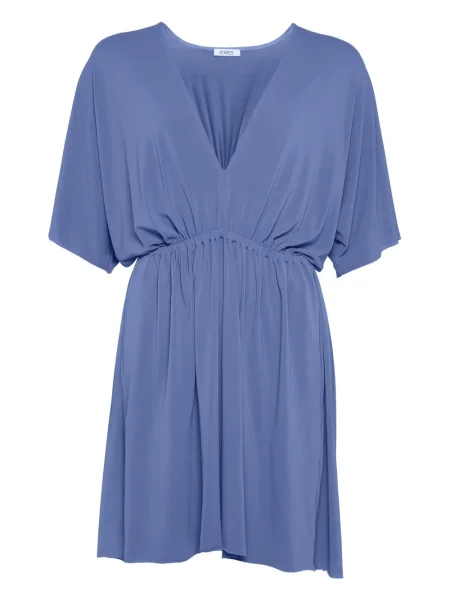 Mała mały sukienka mini Eres garniturowa niebieska