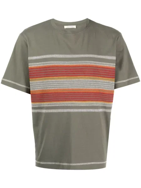 Tricou Craig Green cu dungi verde