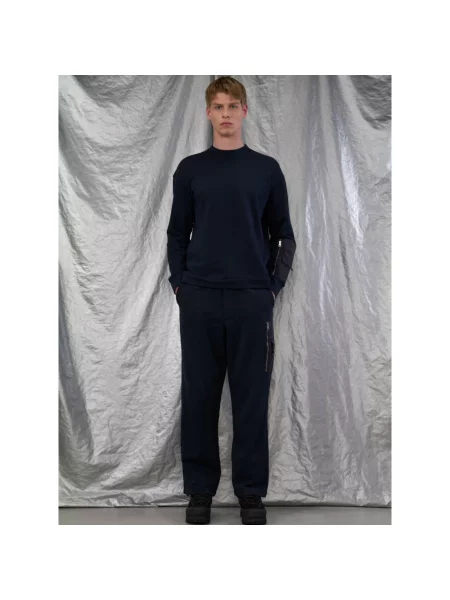 Bluza polarowa Ten C polarowa niebieska