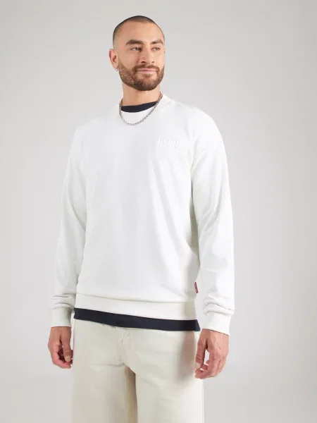 JOOP! Jeans Mikina JJJ-Anastan' biela