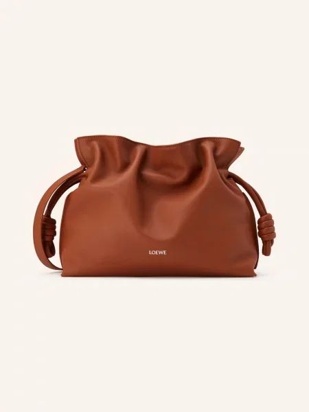 Loewe Torba Na Ramię Flamenco braun brązowa