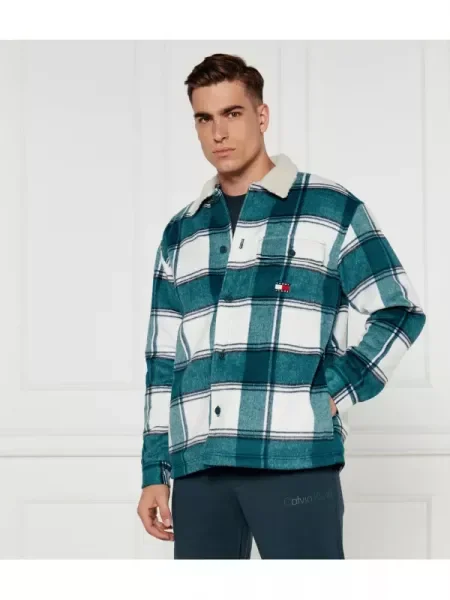 Tommy Jeans Kabát kék