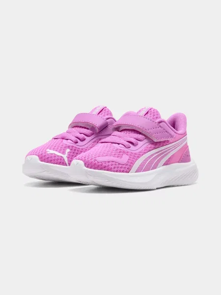 Дитячі Кросівки повсякденні PUMA Pounce Ac+ Inf комбінований верх рожевий
