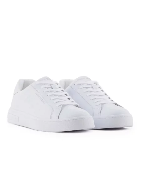 Sneakerși Armani Exchange alb
