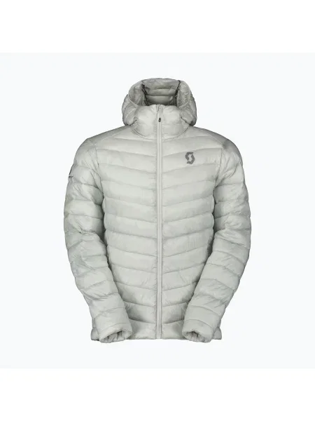 Geacă izolată pentru bărbați SCOTT Insuloft Tech Primaloft Hoody light grey gri