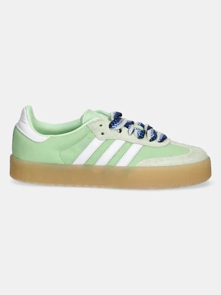 Adidas Originals sneakers din piele Sambae W femei verde