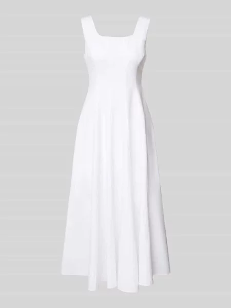 Lniana sukienka z dekoltem karo model ADDISA' Ted Baker