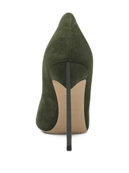 Pantofi cu toc Casadei verde
