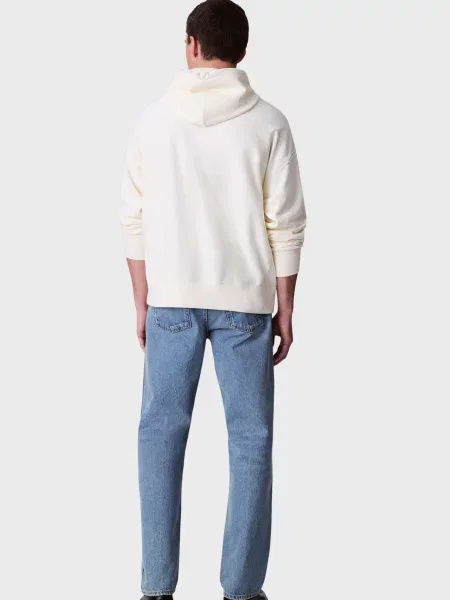 Махрова толстовка Calvin Klein Jeans біла