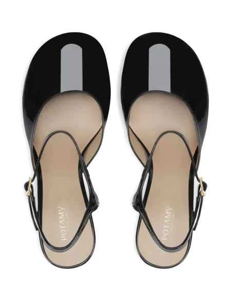 Pantofi cu toc Potamy din piele negru