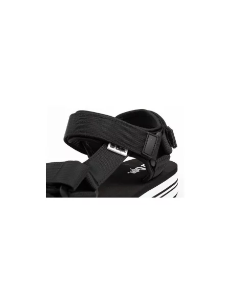 Sandály Lee Cooper black/white černé