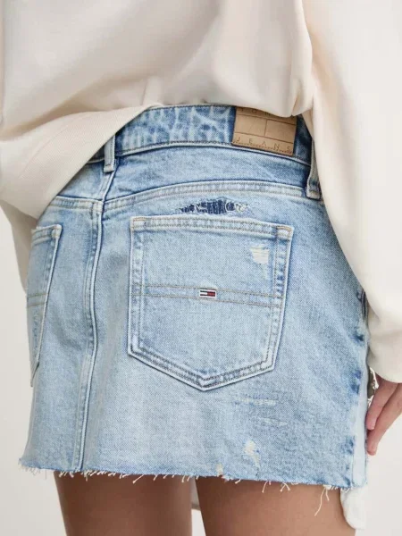 Tommy Jeans Farmer szoknya SOPHIE kék