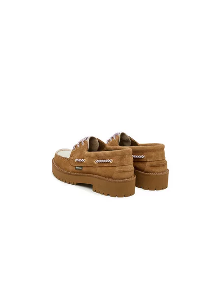 Polobotky Barbour hnědé