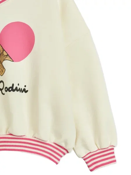 Sweter dziecięcy Mini Rodini biały