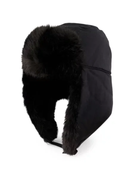 Garnitură de blană căciulă By Malene Birger cu blană negru