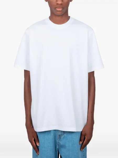 Tricou Arte Antwerp cu imagine alb