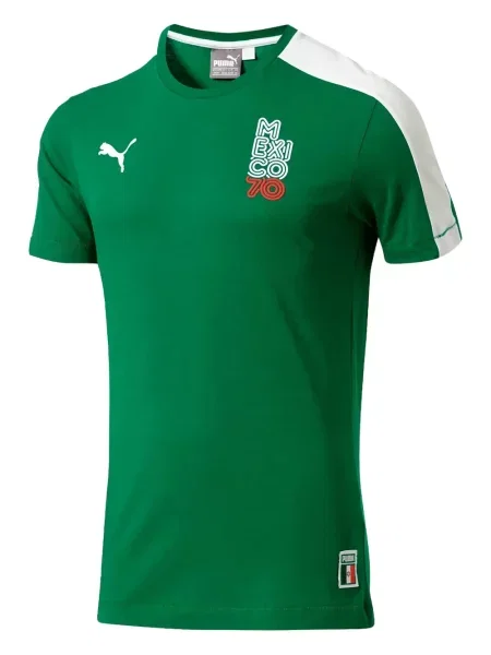 Tricou Puma cu autograf verde