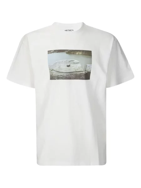 Tričko Carhartt Wip biela