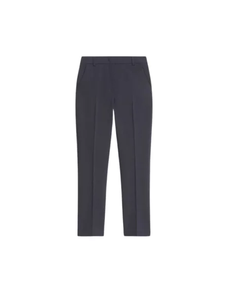 Spodnie Weekend Max Mara niebieskie