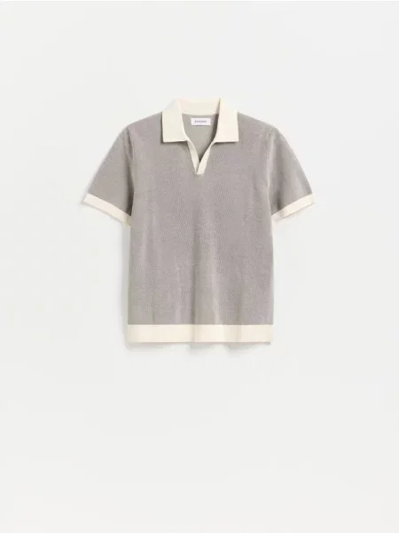 Gulerat tricou polo Reserved