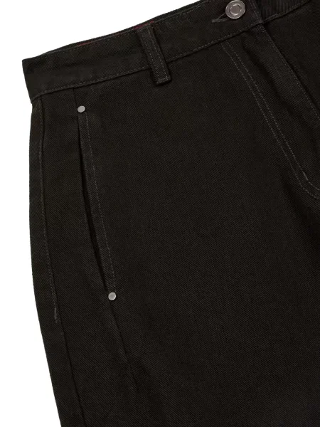 Blugi cu picior larg Tomboy negru