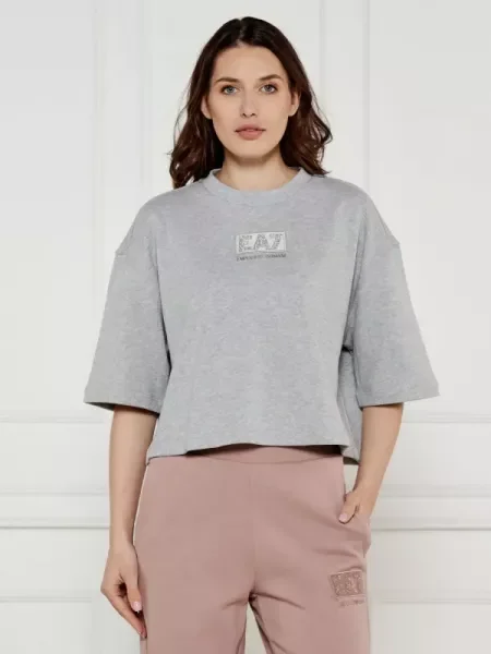 Tricou | Relaxed fit gri