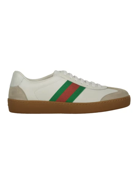 Sneakersy Gucci skórzane klasyczne białe