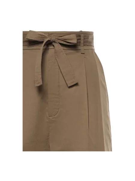 Spodnie Saint Laurent brązowe