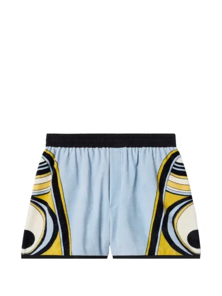 Pantaloni scurți La Doublej albastru