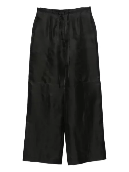 Pantaloni Róhe de mătase negru