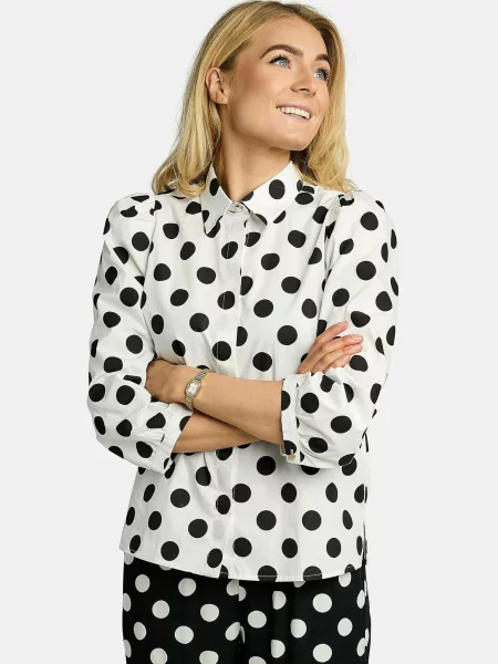 Liberte Essentiel Tricou FLORA alb
