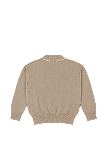 Sweter dziecięcy Palm Angels brązowy