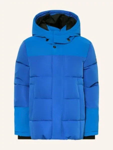 Scotch & Soda Prošívaná Bunda modrá černá