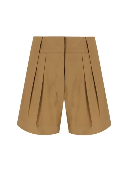 Szorty Federica Tosi klasyczne brązowe