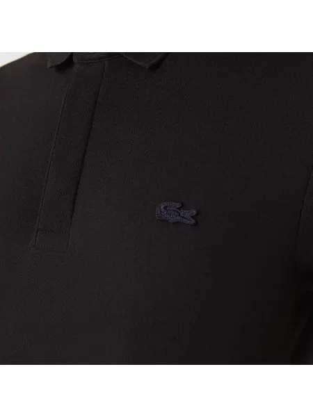 Поло Lacoste черное