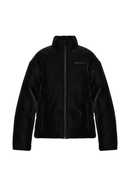 Μπουφάν Alexander Wang με όρθιο γιακά μαύρο
