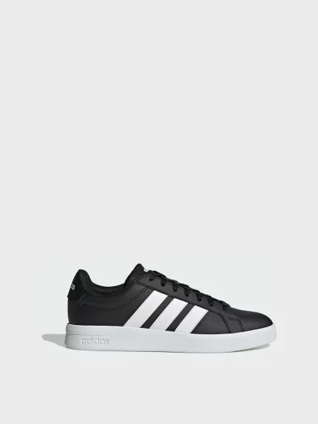 Кеди низькі adidas Grand Court синтетична шкіра чорний