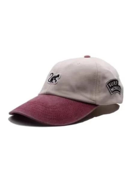 Surf Monkey Șapcă sport burgundy roșu