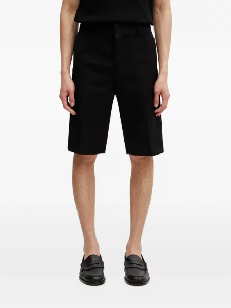 Pantaloni scurți Carhartt Wip cu autograf negru