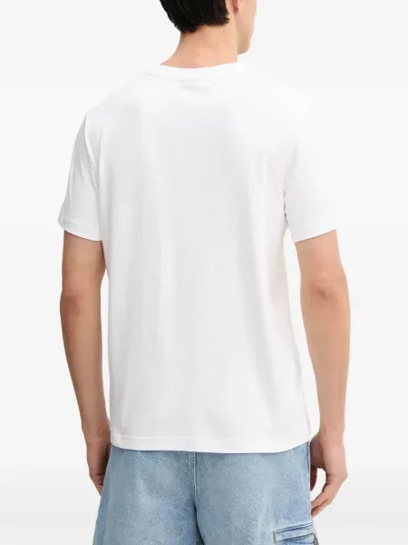 Tricou Joop! cu decolteu rotund alb