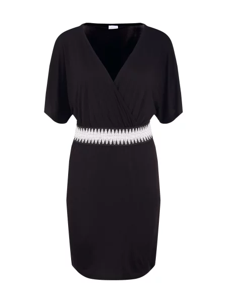 LASCANA Rochie negru alb